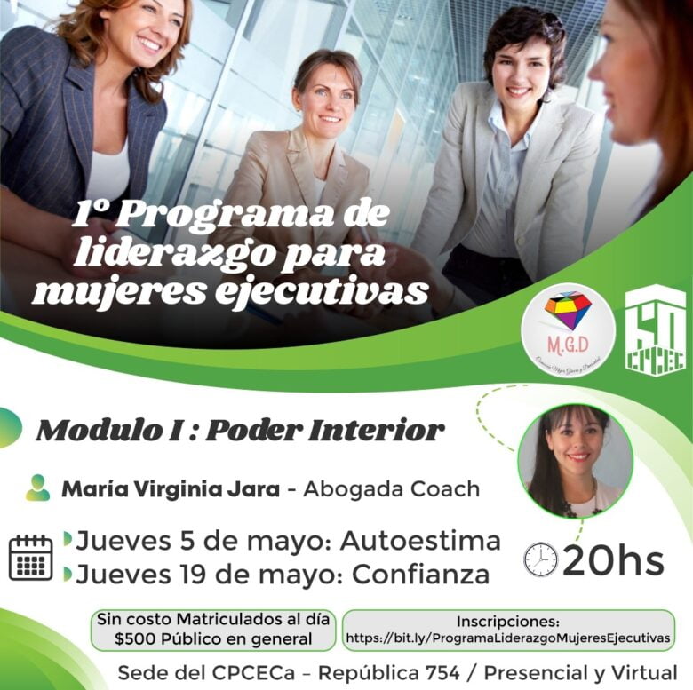 Recordatorio Programa De Liderazgo Para Mujeres Ejecutivas Cpce